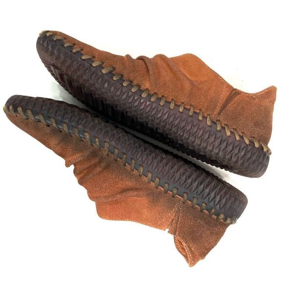 ANTELOPE Garner Suede Bendable Flats - Picture 4 of 9